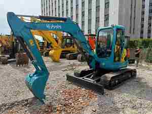 Nueva llegada Excavadora usada KubotaKX155 5,5 toneladas KubotaKX165 6,5 toneladas Pequeña mini excavadora Máquina en stock Horas bajas EPA/CE - Product Image 3