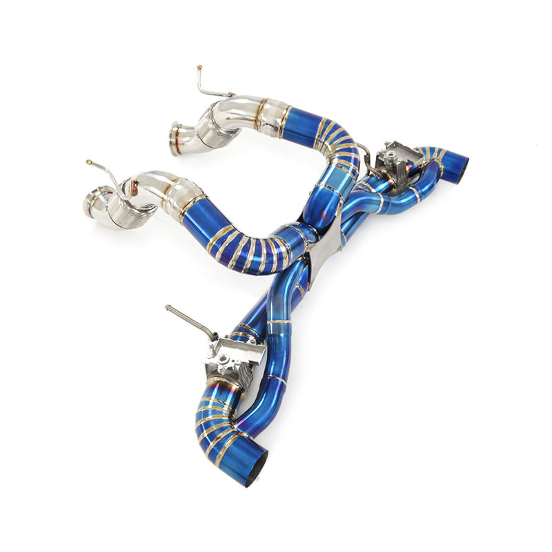 OBMチタンキャッバック排気マクラーレンGT 4.0T 2019-2023バルブ制御