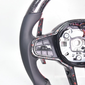 Volante para <span class=keywords><strong>BMW</strong></span> G20 G30 G31 G32 X4 G02 M2 G87 M3 G80 G42 F90 G11 G Series Volante de fibra de carbono <span class=keywords><strong>Interior</strong></span> del coche - Product Image 2