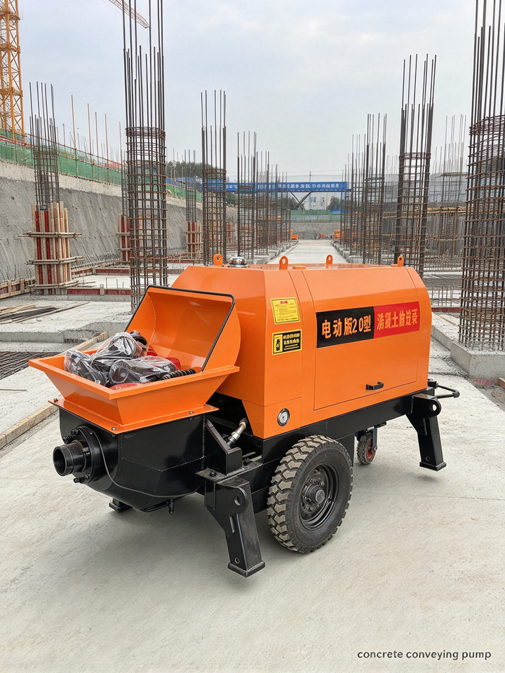 Best Diesel Concrete Line Pump for Secondary Structure Fine Stone ...