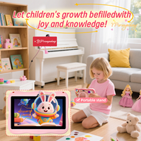 Tablet Edukasi Anak 7-Inci MTK Quad Core Android 12 Layar Sentuh Kapasitif Permainan Edukasi Seru Kontrol Orang Tua Baru