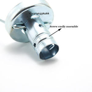 HQ505-B Dia.:25mm מתכת סמרטוט שקע סמרטוט מחבר עבור כותנה סמרטוט - Product Image 4