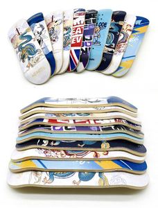 Jouets de bureau cadeaux doigt planche à roulettes puzzle décompression créatif bout des <span class=keywords><strong>doigts</strong></span> <span class=keywords><strong>mini</strong></span> planche à roulettes en bois - Product Image 2