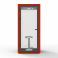 Flexspace Mobilier de bureau : Nouvelle cabine téléphonique de bureau, mini cabine insonorisée avec canapé pour bureaux ouverts et espaces de coworking
