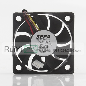 Ventilador de Refrigeración Original de Alta Calidad <span class=keywords><strong>SEPA</strong></span> 12V 48V DC 5V 0.07A AC EC 4010 40X40X10MM 4CM Inverter Silencioso para Servidor de Cuatro Cables LF40T05P - Product Image 2