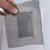 Fenêtres blindées RF en plexiglas, verre blindé, feuille de blindage EMI avec bords en cuivre pour blindage électrique conducteur RFI