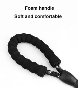 डबल एंडेड पालतू पट्टा विरोधी एंटांगमेंट खिंचाव इलास्टिक नायलॉन कुत्ता चलने वाली लीश - Product Image 4