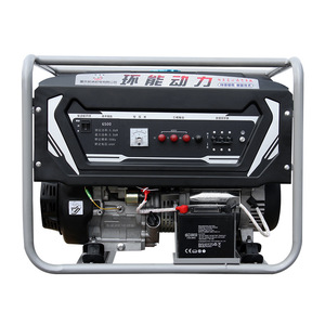 Generador de Gasolina Trifásico Huaneng Power de 5 Kw, 380 V, Motor Refrigerado por Aire, Tanque de Combustible de 15 L, Duradero - Product Image 5