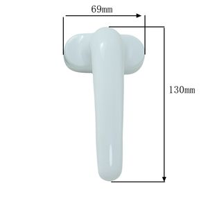 Accessoires de poignée de fenêtre intérieure coulissante en alliage d'aluminium noir incliner et tourner les poignées de fenêtre Upvc - Product Image 5