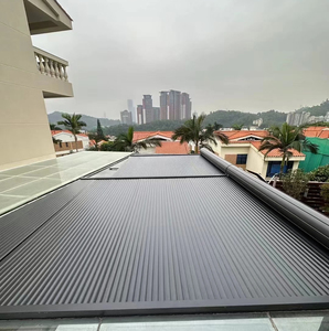 <span class=keywords><strong>Toldo</strong></span> <span class=keywords><strong>Horizontal</strong></span> Moderno para Exteriores, de Aluminio Aislado, Impermeable, con Persiana <span class=keywords><strong>Enrollable</strong></span>, Protección Solar, Eficiente Energéticamente, para Hoteles y Patios - Product Image 2