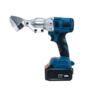 Ciseaux d'aviation portatifs sans fil 21V à batterie, sans balais, 1200W, avec capacité de coupe de 25-30mm pour tôles métalliques - Product Image 1