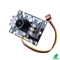 Caméra IP de sécurité intelligente réseau avec capteur CMOS 1/4 pouce PC7440