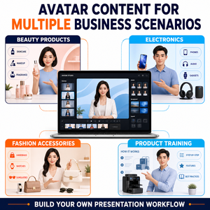 Logiciel de diffusion en direct d'avaatars IA personnalisés pour la vente de produits en ligne 24h/24 - Product Image 3