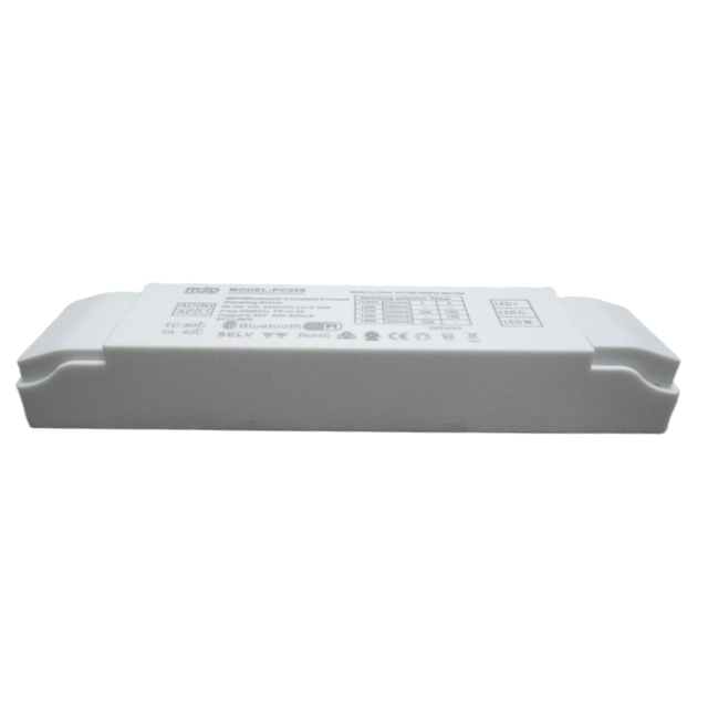 Tuya App Remote WiFi Zigbee Connection Single Industry Use LED 350mA-1050mA CCT Dimmable Smart LED Driver 50W Switching Power