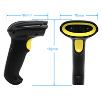 Escáner de Código de Barras con Cable Xincode, Lector de Código de Barras USB Portátil con Soporte, Escáner de Código de Barras Láser 1D para Supermercados M-3100AT
