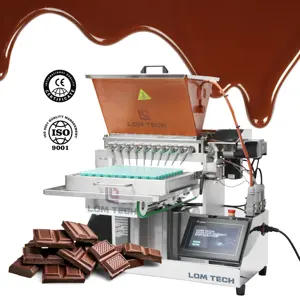 New Product France Candy Making Equipment South Korea Chocolate Moulding Machines Provided Chocolate Bar Production Line