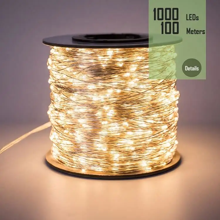 LED lichterkette 100m string für Hochzeit Weihnachten home Dekoration