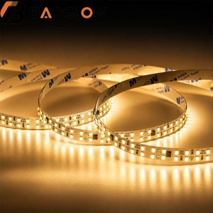 แถบไฟ LED SMD2835 แบบกันสนิม ขนาด 5 ซม. ตัดได้ แถวคู่ 240 ดวง/เมตร AC220V 18 วัตต์/เมตร แผงวงจรทองแดง 11 มม. 18/35 3000k/4000k/6500k ไฟแบบยืดหยุ่น - Product Image 2