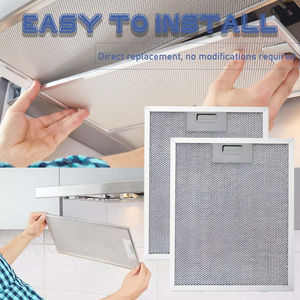 Filtre de remplacement pour hotte aspirante compatible avec les hottes Broan Circulating Whirlpool WHC WHA Series <span class=keywords><strong>KitchenAid</strong></span> GE - Product Image 4