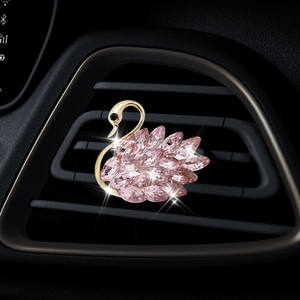 Difusor de Aromas para Auto con Cristales Brillantes y Diseño de Cisne/<span class=keywords><strong>Ganso</strong></span>, Decoración para Vehículo, para Chicas y Mujeres - Product Image 3