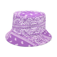 Topi Bucket pelindung matahari dua sisi, topi Bucket pelindung matahari gaya etnik, Vintage, trendi, Retro, model nelayan, busana jalanan