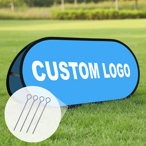 Banner Ovalado Plegable de Tela Tejida para Publicidad y Promoción en Exteriores, Carpa para Exteriores - Product Image 3