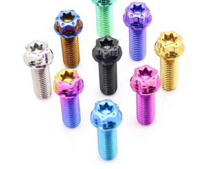 สลักเกลียวหกเหลี่ยมไทเทเนียมเกรด 5 ความแข็งแรงสูงสำหรับรถจักรยานยนต์ - Product Image 2