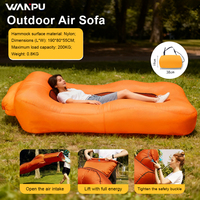 Heiß Begehrtes Outdoor Camping Strand Tragbares Luftschlafsofa Wasserdichter Liegestuhl Aufblasbares Luftsofa