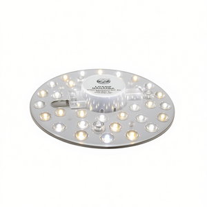 Paquete de 4 Lámparas de Aumento LED de Repuesto, 18 W, Luz Blanca Cálida y Neutra de 3 Tonos, Montaje en Techo, Funciona con Batería, para Salones de Belleza - Product Image 1