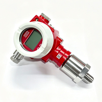 Ceramic Capacitive Pressure Transmitter 4-20mA+HART and RS485 Output Explosion Proof Smart Diaphragm Gauge Pressure Sensor