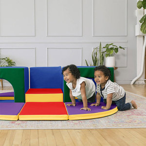 Blocs d'escalade pour enfants, tapis de jeu en mousse souple, formes géométriques, ensemble d'escalade intérieur unisexe - Product Image 1