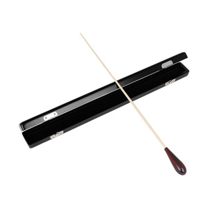 Cao cấp màu đen Maple xử lý Conductor Baton với hộp lưu trữ số lượng lớn bán buôn cho nhạc cụ phụ kiện - Product Image 4