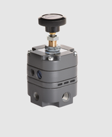 Regulator Tekanan Udara Multi-Tahap Presisi Tinggi OEM EP1100 Tipe 100 Akurasi 0,1% Katup Penginderaan Baja Tahan Karat yang Dioperasikan Pilot