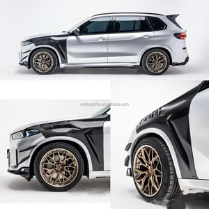 บังโคลนคาร์บอนไฟเบอร์สำหรับ BMW X5 X5M รุ่น AE สไตล์คาร์บอนไฟเบอร์แห้ง สำหรับ X5 G05 X5M F95 ชุดแต่งกันชน - Product Image 2