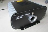 Éclairage à fibre optique LED super puissant avec roue à 6 couleurs, projecteur à fibre optique LED DMX 40W
