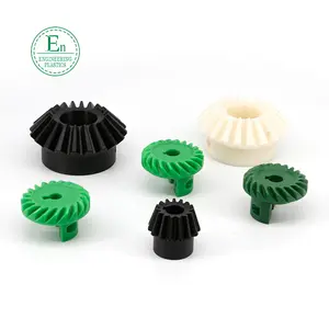 high performance plastic injection molding small POM upe pinion gear with long service life PTFE plastic gears