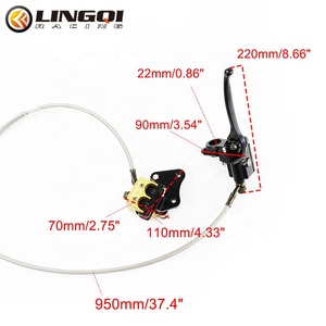 Pompe de frein avant pour moto, levier hydraulique, pour <span class=keywords><strong>CRF</strong></span> XR, ATV, Quad, Motocross, accessoires - Product Image 3