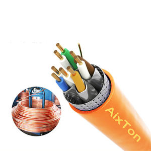 <span class=keywords><strong>Cat</strong></span> <span class=keywords><strong>6A</strong></span> 1000ft 10g tốc độ cao rắn dây đồng đôi <span class=keywords><strong>shielded</strong></span> 4PR Twisted pair 23AWG SFTP LSZH <span class=keywords><strong>Ethernet</strong></span> cat6A Cáp - Product Image 2