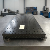 Tables de soudage en fonte 3D neuves avec fixation pour soudage robotisé