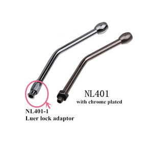 Aguja de jeringa de drenaje oral veterinario de alta calidad, cánula de latón cromado para animales - Product Image 3