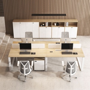 Open Space <strong>Modular</strong> Simple Design Staff Office Work Station <strong>Desk</strong> Table Workstation Furniture - Product Image 5