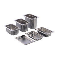 Perforiertes Edelstahl-Dampfgar- und Abtropfblech 1/1 Gastronorm Dampftisch GN-Behälter