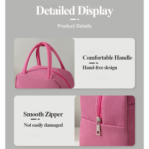 Hot Selling Portable Insulated Picnic Food Storage Bag Handbag School <b>Lunch</b> <b>Box</b> Dinner Container Promotional Gift <b>Lunch</b> Bag - Product Image 3