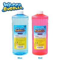 Vente flash d'été : Jouets à bulles d'eau en plastique de 32 oz / 1000 ml, liquide à bulles WANNA BUBBLES