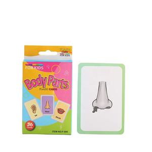 บัตร<span class=keywords><strong>คำ</strong></span><span class=keywords><strong>ศัพท์</strong></span>ภาษาอังกฤษแบบกำหนดเอง สำหรับการพัฒนาการเรียนรู้ในวัยเริ่มต้น บัตรกระดาษเพื่อการศึกษา - Product Image 6