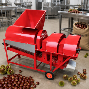 Sgusciatrice mobile per <span class=keywords><strong>castagne</strong></span> Marron con ruote, macchina per la rimozione dei gusci e la pelatura delle noci - Product Image 1