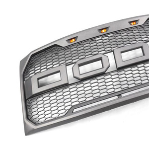 อุปกรณ์เสริมสำหรับรถยนต์กันชนหน้าชุดบอดี้คิทสำหรับ F150 F-150 2009-2014อัพเกรดเป็นรถกระบะสไตล์แร็พเตอร์4x4สำหรับตะแกรง F150ฟอร์ด - Product Image 2