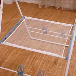 20M ייבוש שטח מתקפל נייד דמוי כנף גרב מחזיק ייבוש מרפסת מתלה כבד החובה בגדי ייבוש מדף - Product Image 4