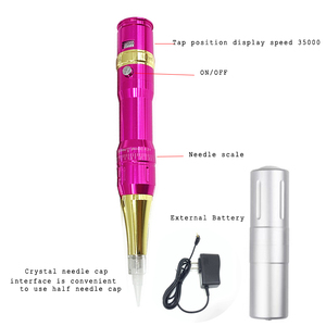 Microbladingpen all'ingrosso trucco permanente sopracciglio Eyeliner Lip tattoo machine pen con batteria <span class=keywords><strong>per</strong></span> body art - Product Image 5