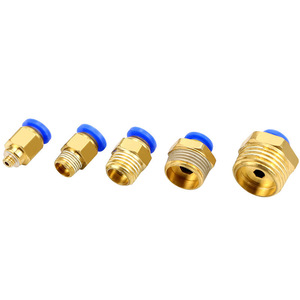 ข้อต่อลมแบบเร็ว DDE Dade Pneumatics Brass PC ขนาด 4 มม. 6 มม. 8 มม. 10 มม. 12 มม. แบบตรง สำหรับชิ้นส่วนระบบนิวเมติก - Product Image 2